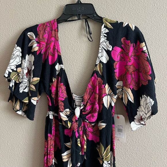 NWT Billabong Delicious Floral Print Day Dress - Picture 7 of 15